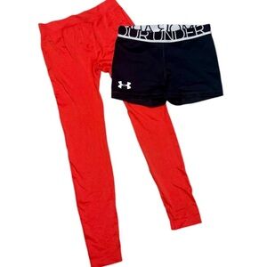 NB🌺UNDER ARMOUR & NO BOUNDARIES BUNDLE/LOT/MULTIPLES OF LEGGINGS AND SHORTS
